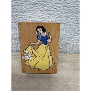 All Night Media Wood Mounted Rubber Stamp Snow White